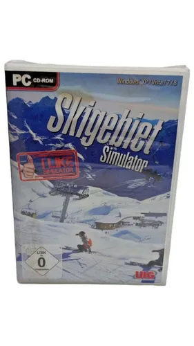 ✅Skigebiet Simulator Animierte Skifahrer schweres Pist (PC) (DE)✅Neu Sealed New✅
