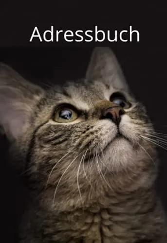 Telefonbuch Adressbuch: klein A6 mit Register A-Z, Kontaktbuch für über 300 Kontakten, Deutsch