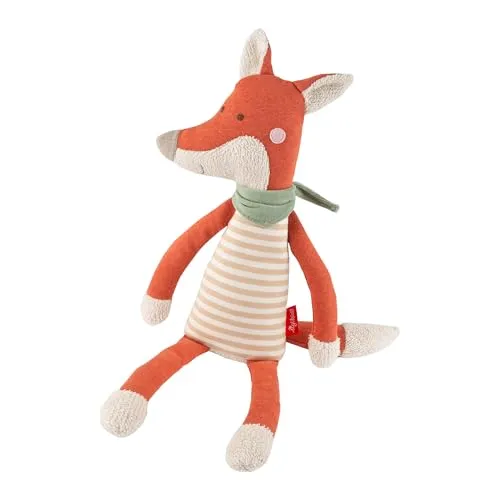 sigikid Kuscheltier Fuchs - Niedlicher Begleiter - Plüsch-Spielzeug in harmonischen Farben, perfekt zum Schmusen und Kuscheln für Babys und Kleinkinder. Geräuschlos, leicht und waschbar bei 30 °C - der ideale Freund für sanfte Träume.