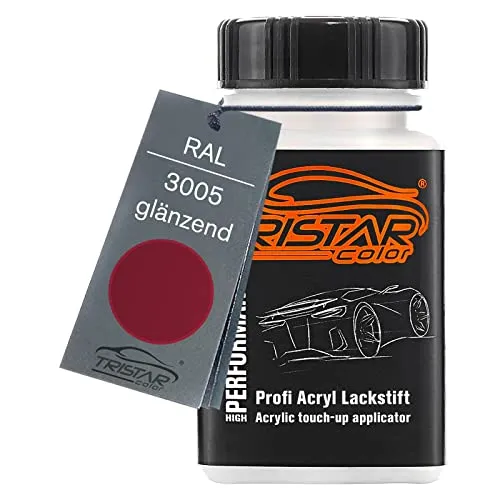 TRISTARcolor RAL 3005 Weinrot glänzend Lackstift 50 ml schnelltrocknend
