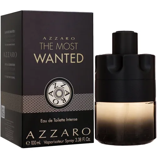 Azzaro The Most Wanted Eau de Toilette Intense 100 ml - Herrendüfte mit eleganter Aromatisch-Holziger Duftrichtung, enthält Bergamotte und Lavendel für einen unvergesslichen Duft.
