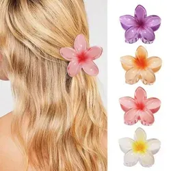 ZSPERKLA Blumen Haarklammern für Dickes und Dünnes Haar, 4 Stück - Stylische ZSPERKLA Blumen Haarklammern in 4 Farben - Perfekt für jede Frisur und jeden Anlass. Rutschfeste Clips mit starkem Halt, ideal für den täglichen Einsatz und besondere Events. Ein Must-Have für jedes Outfit!