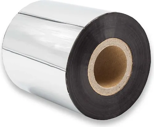 vhbw Thermotransfer-Band kompatibel mit Valentin Vario II-Serie, 107/12, 104/8 Drucker Etikettendrucker, Wischfest, 70 mm x 300 m, Wachs-Plus Schwarz