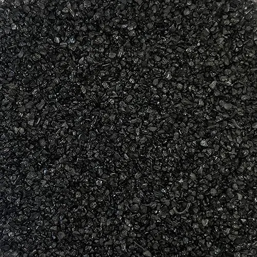 Glasgranulat 1-2 mm, 1 kg Beutel, schwarz