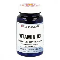 Vitamin D3 20.000 I.E. GPH Kapseln