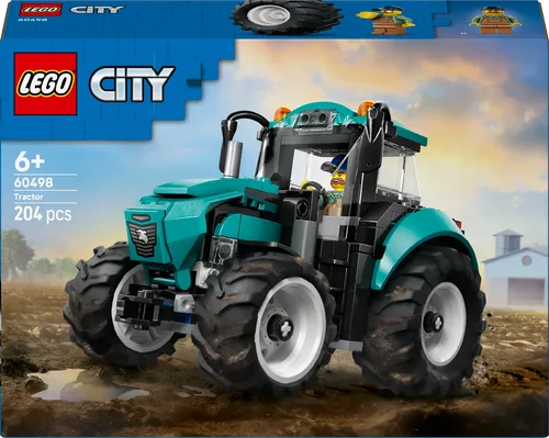 LEGO City 60498 Traktor Bausatz, Mehrfarbig