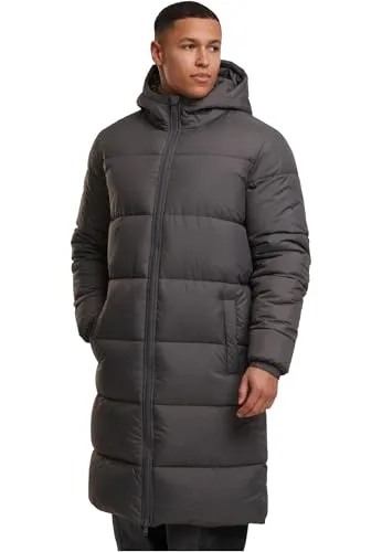 Urban Classics Herren lange Steppjacke mit Magnetverschluss, Größe S - Stylische Urban Classics Herren Steppjacke in Größe S mit Magnetverschluss. Ideal für kalte Tage, bietet sie Wärme und Komfort bei urbanen Abenteuern. Pflegeleicht, modern und funktional – perfekt für jeden Anlass.