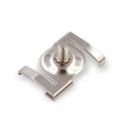 10x Deckenclip M6  für Odenwald -  Rasterdecken | mit Gewindebolzen M6x10mm