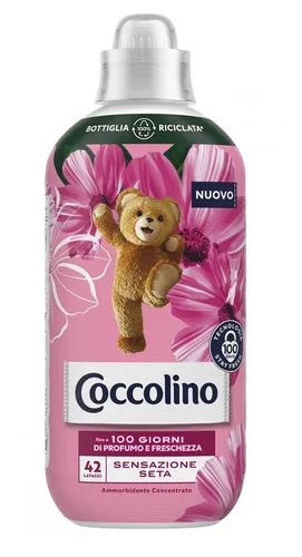 Coccolino Sensazione Seta Konzentrierter Weichspüler Seide 42 Wäschen 980ml