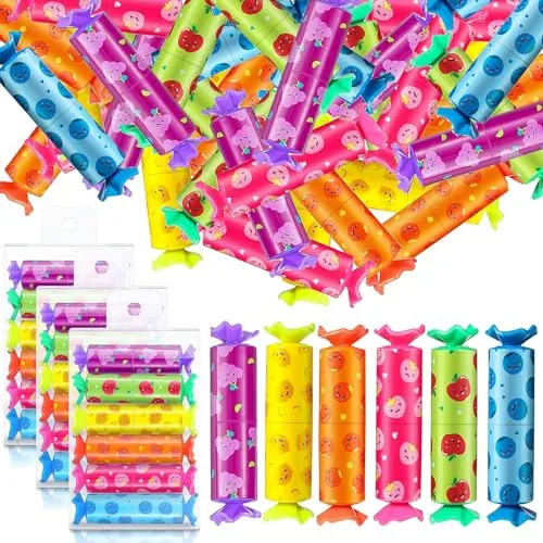 Meifiyu Mini Textmarker Klein, Bonbon Markers & Highlighters, Meißelspitze, 24 Stück, für Geburtstag, Grußkarte, Schulsachen, School Supplies Aesthetic