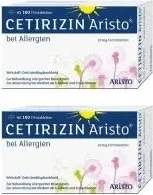 CETIRIZIN Aristo bei Allergien 10 mg Filmtabletten 100 St von Aristo Pharma