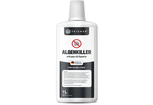 Teicher Algenbekämpfung Gegen Schwebe- & Blaualgen & Grünes Wasser im Teich, Effektiver Algenvernichter