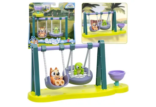 Sarcia.eu Spielfigur Bluey Bingo Figurensatz Turtleboy Playground