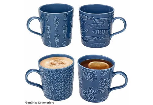 Tafelgeschirr Blau von MamboCat
