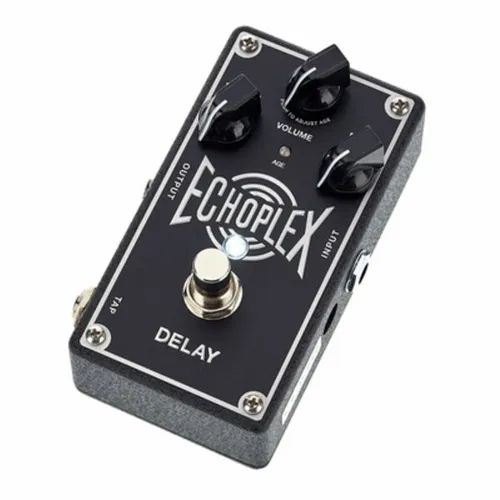 Dunlop Echoplex Delay Effektpedal - Effektgerät für Gitarre & Bass mit digitalem Delay, bis zu 750ms Delay-Zeit und einzigartigem Age Modus für 