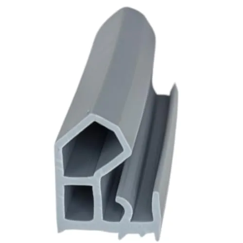 Metalltürdichtung 5m in Grau - Langlebige Stahlzargendichtung - Zugluftstopper & Türdichtungen, ideal für Metallzargen, wartungsfrei und langlebig, einfache Montage ohne Zubehör.