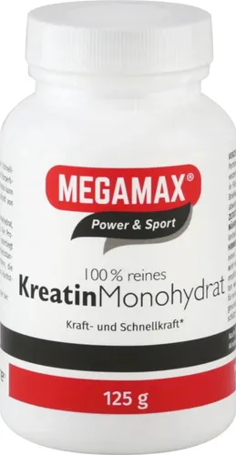 KREATIN MONOHYDRAT 100% Megamax Pulver 125 g