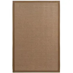 Karat Sisal-Teppich Pola mit Latex-Rücken von Karat