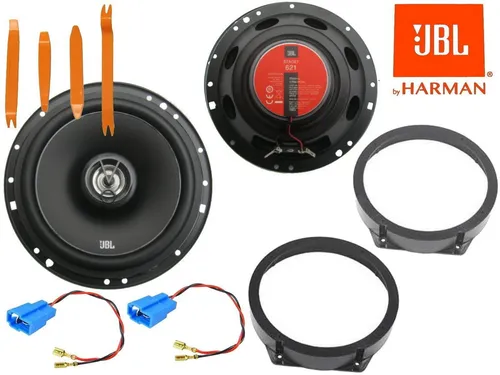 JBL Lautsprecher Set Tür vorn für BMW Mini R50 R53 - Hochwertiges Lautsprecher Set für BMW MINI R50/R53 (2001-2006) mit 2-Wege Koaxialtechnik. Genießen Sie kraftvollen Sound und einfache Installation mit dem mitgelieferten Zubehör.