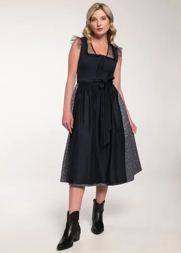 Spieth & Wensky Dirndl Gaute (1-tlg) mit floralem Muster in blau von Spieth & Wensky