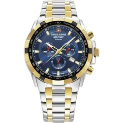 Swiss Alpine Military Chronograph Star Fighter - Chronographen mit Quarz-Antrieb, 10 bar wasserdicht und elegantem Edelstahl-Gehäuse, ideal für Abenteuer und den täglichen Gebrauch.