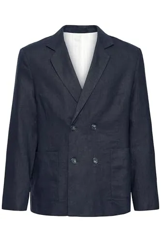 Casual Friday CFEdlund Herren Sakkos Anzugsjacke 100% Leinen - Elegante Anzugsjacke aus 100% Leinen im Relaxed Fit, perfekt für Freizeit und Business. Mit nachhaltigen Materialien gefertigt, vereint sie Stil und Umweltbewusstsein.