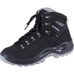 Lowa Renegade GTX Mid Ws, 3209459972 - Damen Wanderschuhe mit wasserdichtem GORE-TEX®-Futter, ideal für Outdoor-Aktivitäten. Robuste Nubuklederkonstruktion und rutschfeste Vibram®-Sohle bieten perfekten Halt und Komfort auf befestigten Wegen.