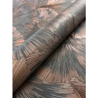 Newroom Vliestapete Neriah Copper in grau von Newroom