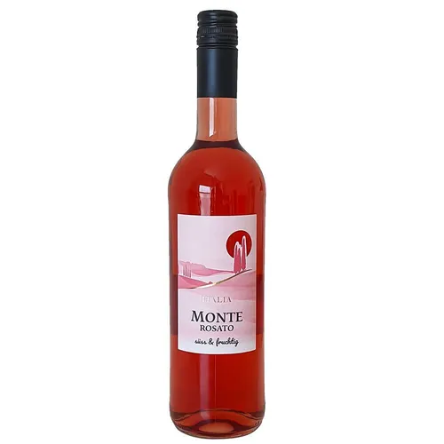Produktbild Monte Rosato Rose Italien lieblich 0,75l