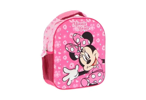 Textiel Trade B.V. Kinderrucksack Minnie Mouse 3D Design Praktische Schultasche für Schule und Freizeit