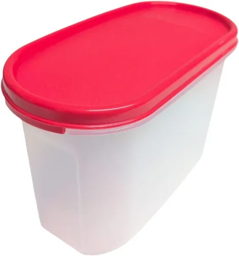 Produktbild Tupperware Eidgenosse 1,1Ll rot mit geschlossenen Deckel