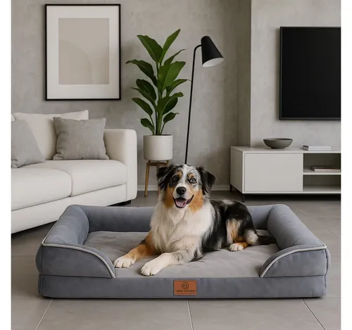 Orthopädisches Premium Hundebett mit Egg Foam
