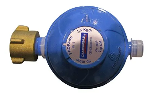 Campingaz Unisex 50 Mbar 1.5 Kg/H Regler, Blau, 15 x 10 cm EU