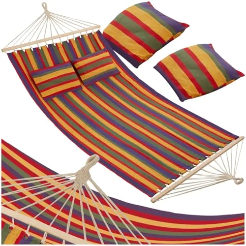 tectake® Doppel Hängematte Outdoor XXL