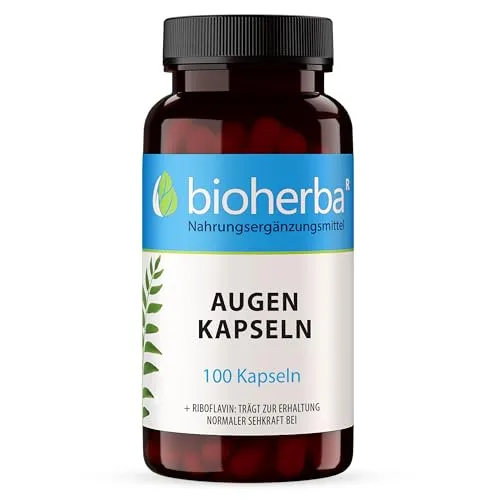 Augenvitamine mit Lutein – Mit Vitamin A & B2 für den Erhalt normaler Sehkraft von BIOHERBA PZN 17193049 100