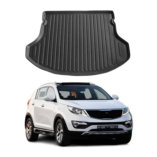 OMAC Kofferraumwanne für Kia Sportage 2010-2016 - Fahrzeugspezifische Kofferraumwanne aus TPE, wasserdicht und rutschfest. Ideal für den täglichen Einsatz, leicht zu reinigen und beständig gegen Chemikalien und UV-Strahlen.