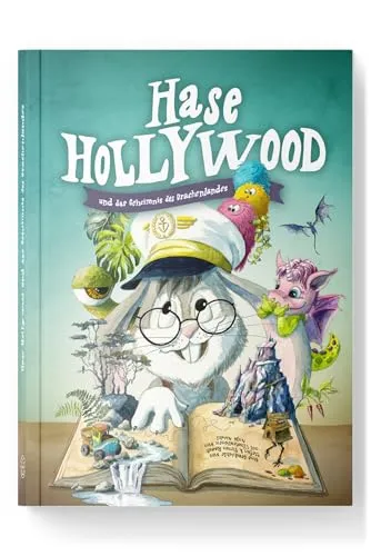 Hase Hollywood und das Geheimnis des Drachenlandes: Farbenfrohes Kinderbuch für Abenteuerlustige - Ein liebevoll illustriertes Vorlesebuch mit 208 Seiten voller Fantasie und Humor. Ideal für Kinder von 4 bis 9 Jahren, perfekt für gemeinsame Lesestunden. Umweltfreundlich gedruckt und ein tolles Geschenk für jede Gelegenheit.
