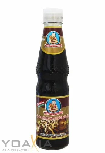 [ 300ml ] HEALTHY BOY BRAND Sojasauce mit Pilzgeschmack