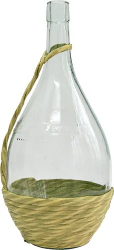 Glasflaschen 1l Weinkaraffe Dekantierer Liköre , Cognac , Whisky + Kork