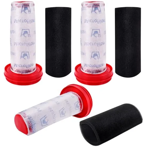 Odashen 3Pcs 25.2V/21.6V filter für Bosch Flexxo Serie 4 filte BBH32101 BBH3ZOO25 BBH3PETGB BBH3211GB kabelloser Staubsauger,Teile-Nr. 12026520