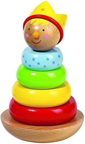 Produktbild goki Stapelspielzeug Stapelturm, Prinz