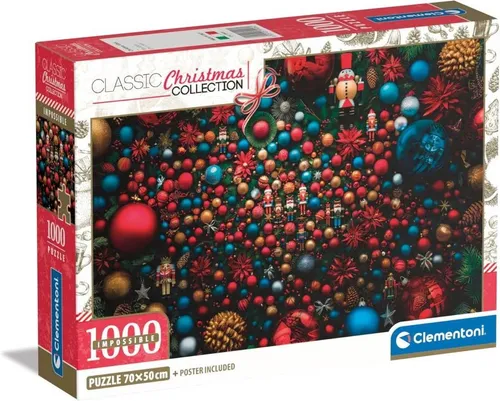 Christmas Vibes Puzzle 1000 Teile70 x 50 cm für Erwachsene Verpackung beschädigt