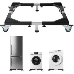 VEVOR Kühlschrankständer mit 540 kg Tragkraft in schwarz von Vevor