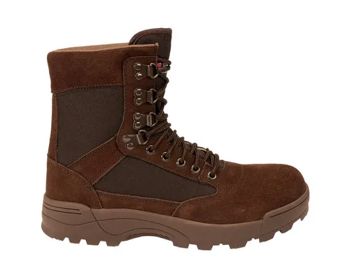 Brandit Tactical Stiefel SWAT Boot - Robuste Tactical Boots für Outdoor und Alltag. Mit gepolstertem Schaft und rutschfester Sohle für sicheren Halt und hohen Tragekomfort – ideal für Abenteuer und den täglichen Einsatz.