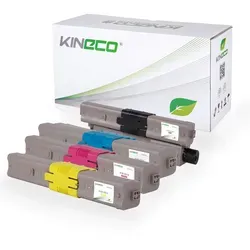 Kompatibler Toner für Oki C301 C321 DN MC-332 DN 340 Series - Schwarz 2.200 Seiten - Toner für OKI Drucker C DN 301 321 MC 332 Series, hohe Ergiebigkeit mit 2.200 Seiten. 100%ige Funktion der Füllstandsanzeige dank neuester Chipgeneration.