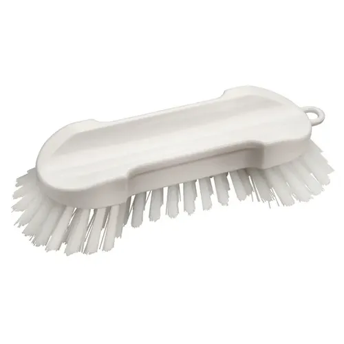 Waschbürste Haug rund mit Bart, PBT hart transparent geeignet nach HACCP & lebensmittelecht 8832