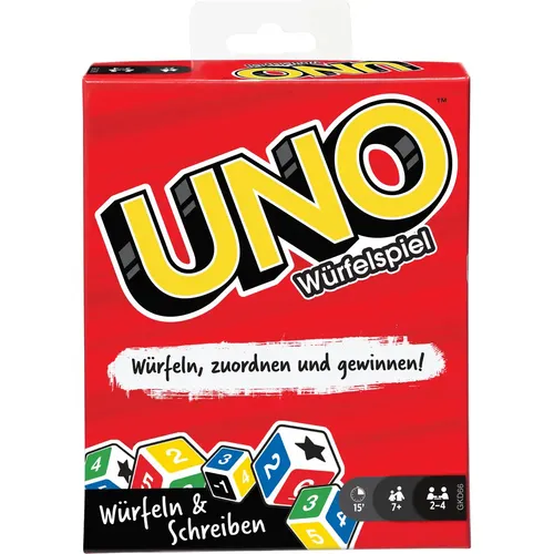 Mattel GKD66 UNO Würfelspiel (D)