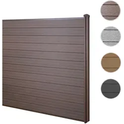 WPC-Sichtschutz Sarthe