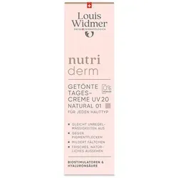 Louis Widmer nutriderm Getönte Tagescreme UV 20 -Natural 01 o.p