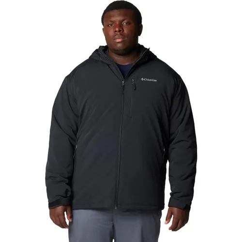 Columbia Softshell-Jacke für Herren, Gate Racer II - Outdoor Freizeitjacke für Herren, wind- und wasserabweisend, ideal für raue Wintermonate mit verstellbarer Kapuze und praktischen Taschen.